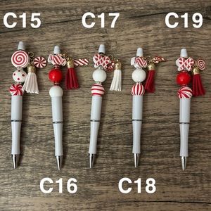Beaded Christmas Pens